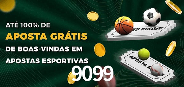 9099 Ate 100% de Aposta Gratis