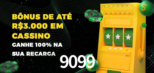 9099 melhor bônus de depósito