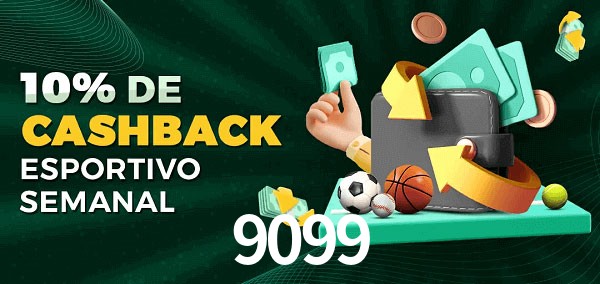 10% de bônus de cashback na 9099